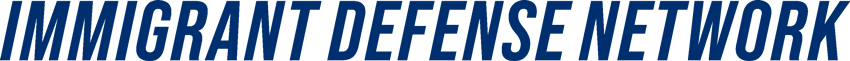 Logo Immigrant Defense Network